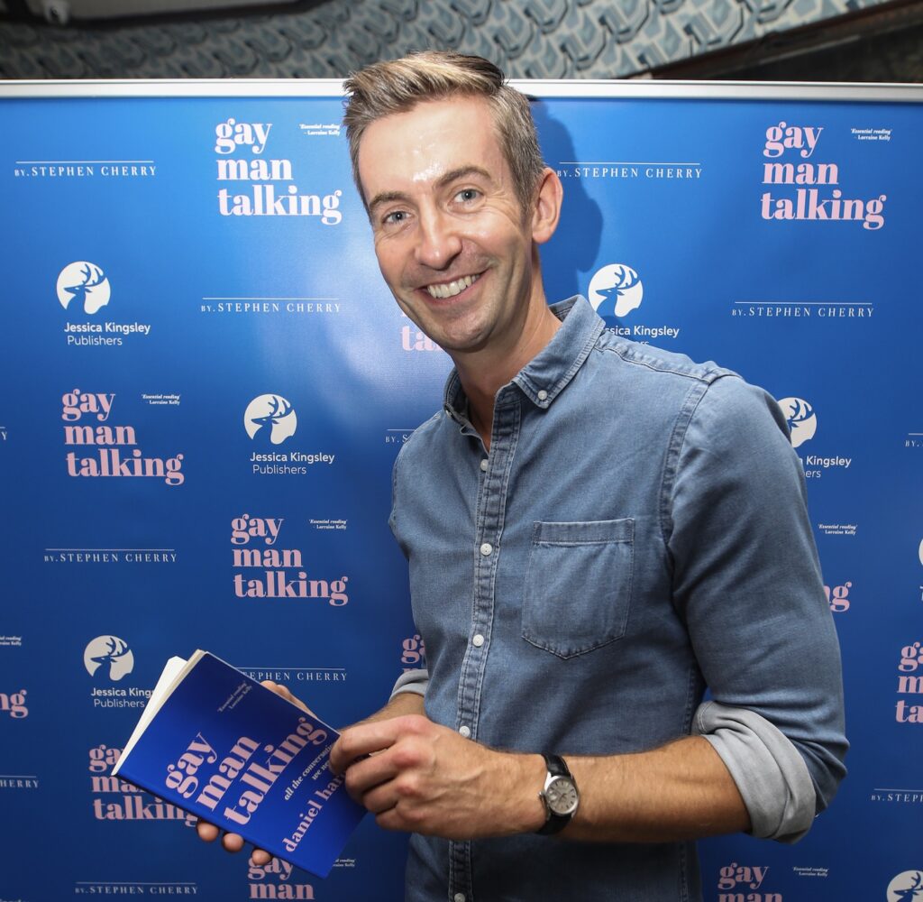 Ben Thompson at the launch of Gay Man Talking: All the Conversations We Never Had