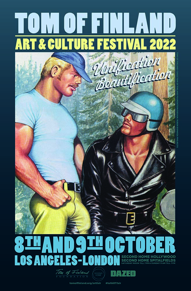 Tom of Finland arts and culture festival poster