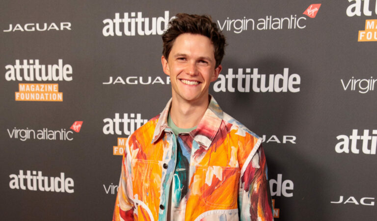 Tom Prior on red carpet of the 2022 Virgin Atlantic Attitude Awards, powered by Jaguar