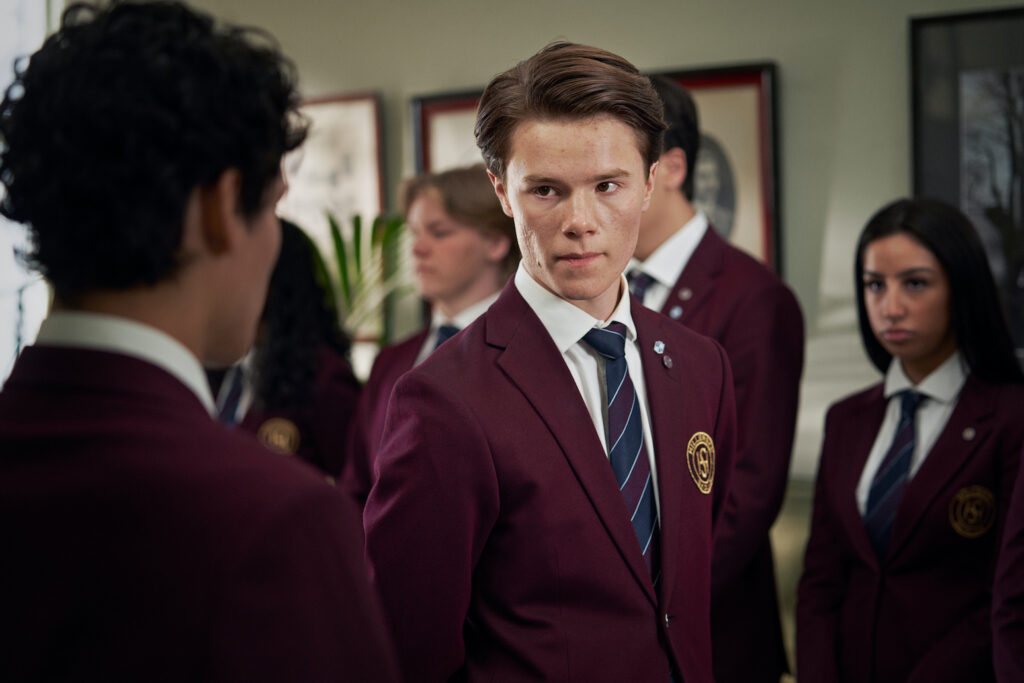 Edvin Ryding in Young royals season 2