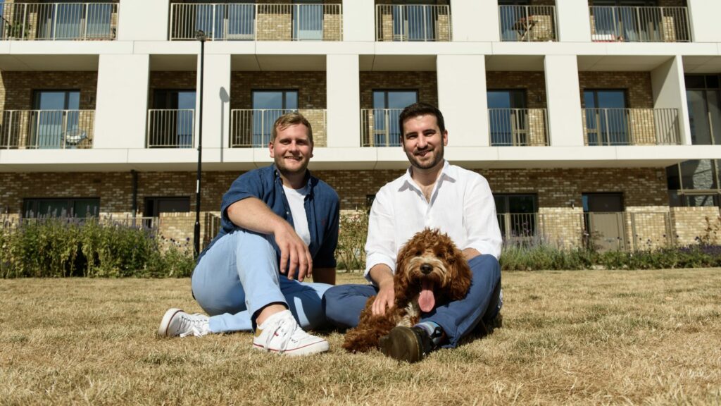 Ivan & Mikolaj (and Griffin the dog) at The Scene