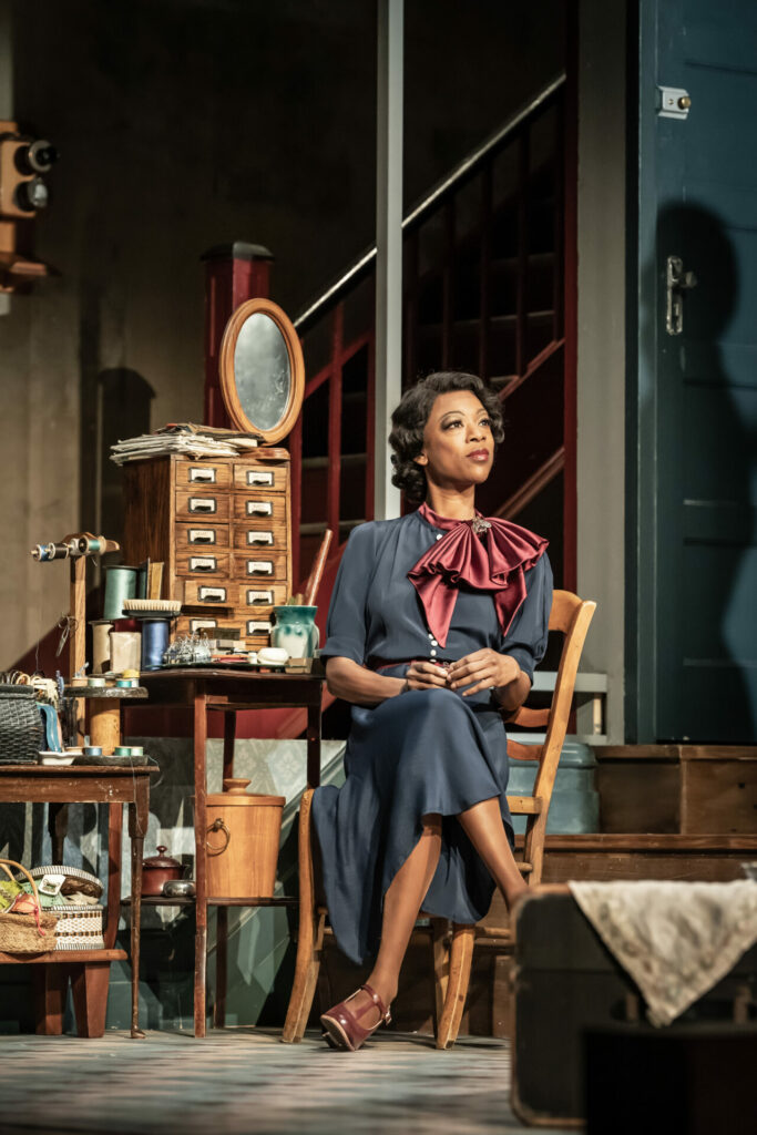 Samira Wiley (Angel) in Blues for an Alabama Sky. (Image: Marc Brenner)