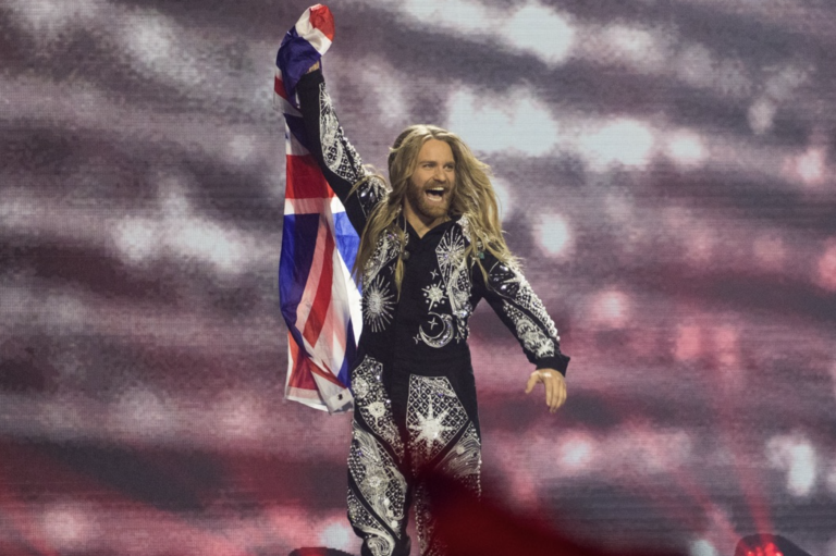 Sam Ryder at the Eurovision Song Contest 2022 in Turin