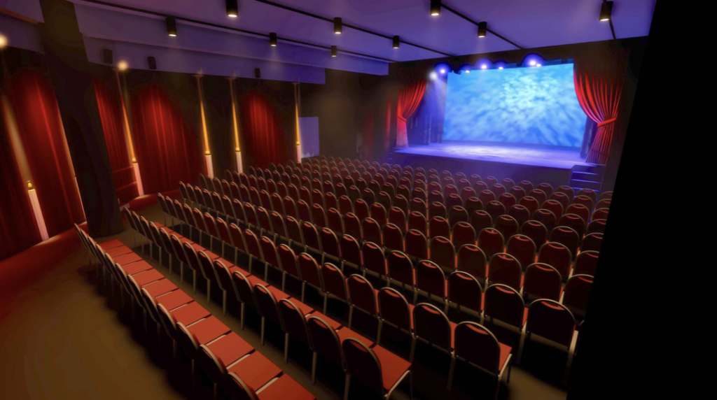 The 300-seat Ian McKellen Theatre at Saint Stephens