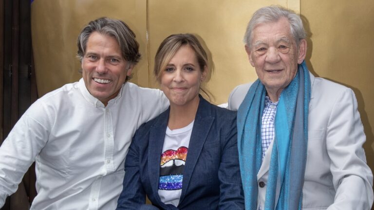 John Bishop, Mel Giedroyc, and Sir Ian McKellen launch Mother Goose.