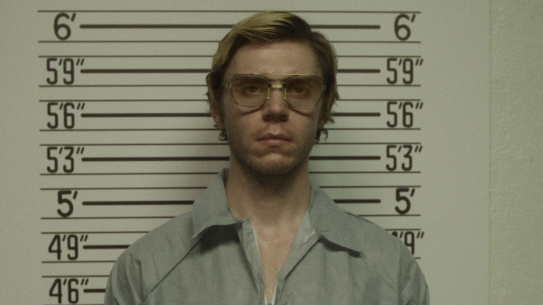 Evan Peters as Jeffrey Dahmer in DAHMER – Monster: The Jeffrey Dahmer Story