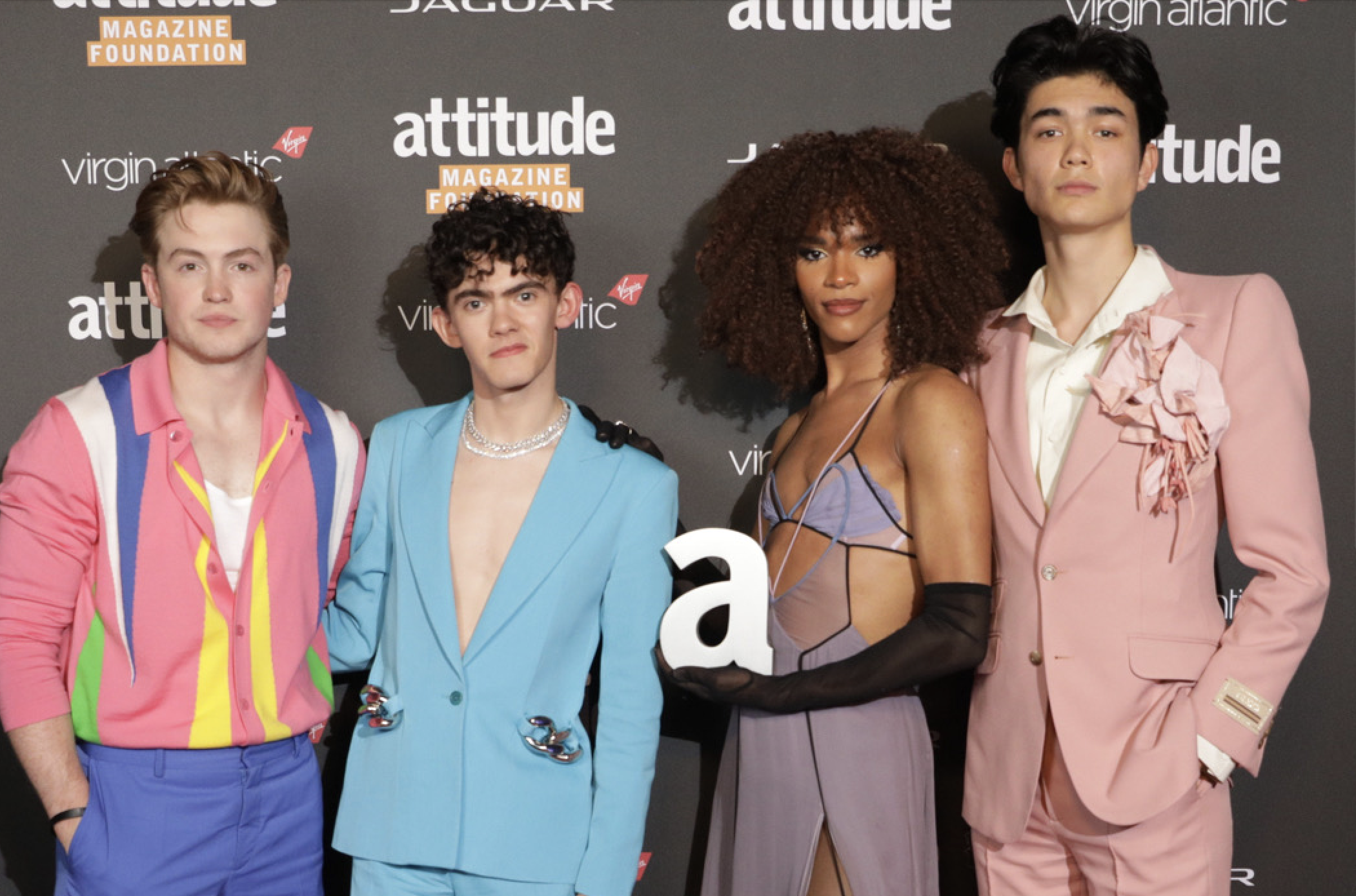 Elton John celebrates Heartstopper Attitude Awards win Attitude