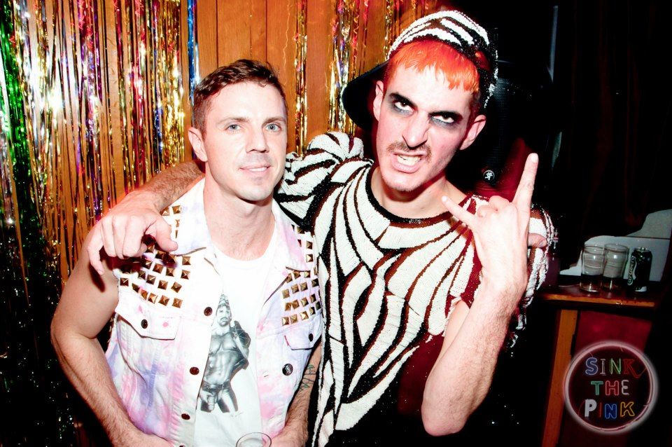 Jake Shears and Glyn Fussell