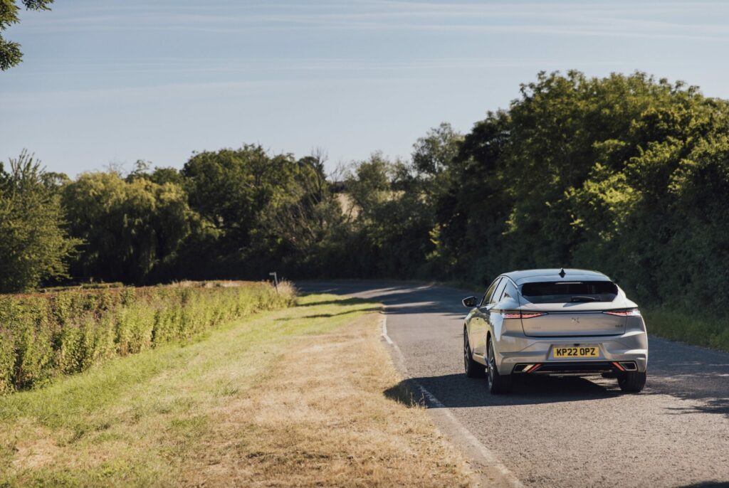 The DS 4 is as pleasing from the rear aspects as from the front