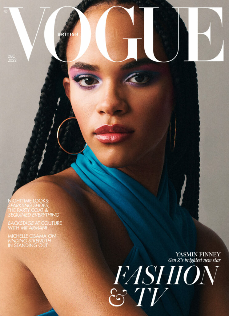 Heartstopper's Yasmin Finney appears on the cover of the December issue of British Vogue