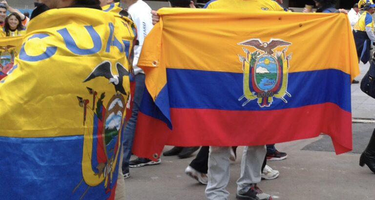 Ecuador fans