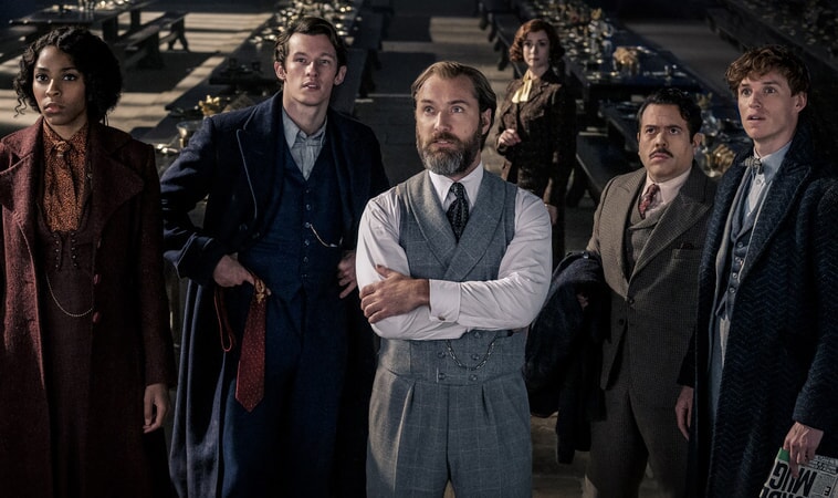 The cast of Fantastic Beasts: The Secrets of Dumbledore