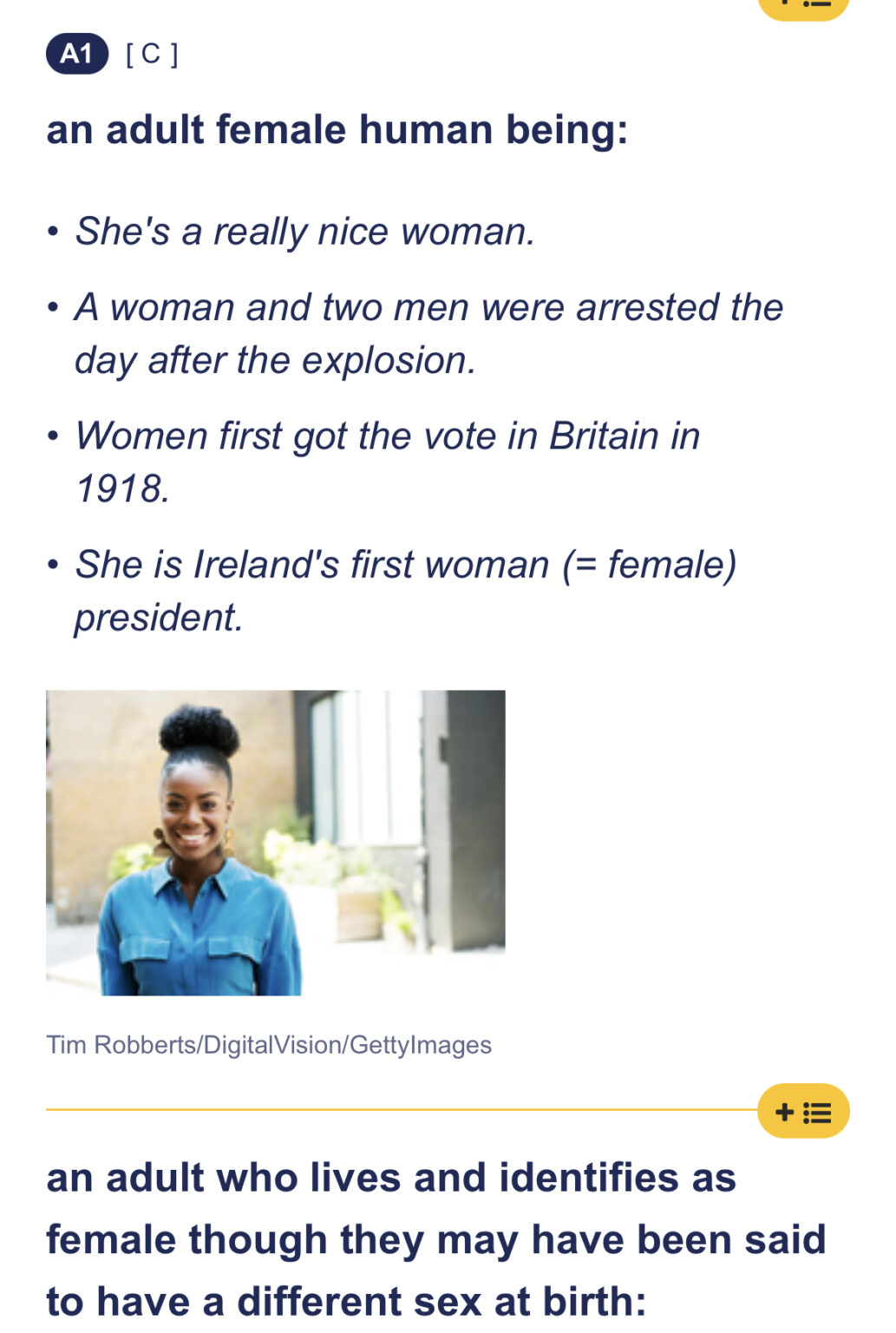 Cambridge Dictionary updates gender definitions Attitude