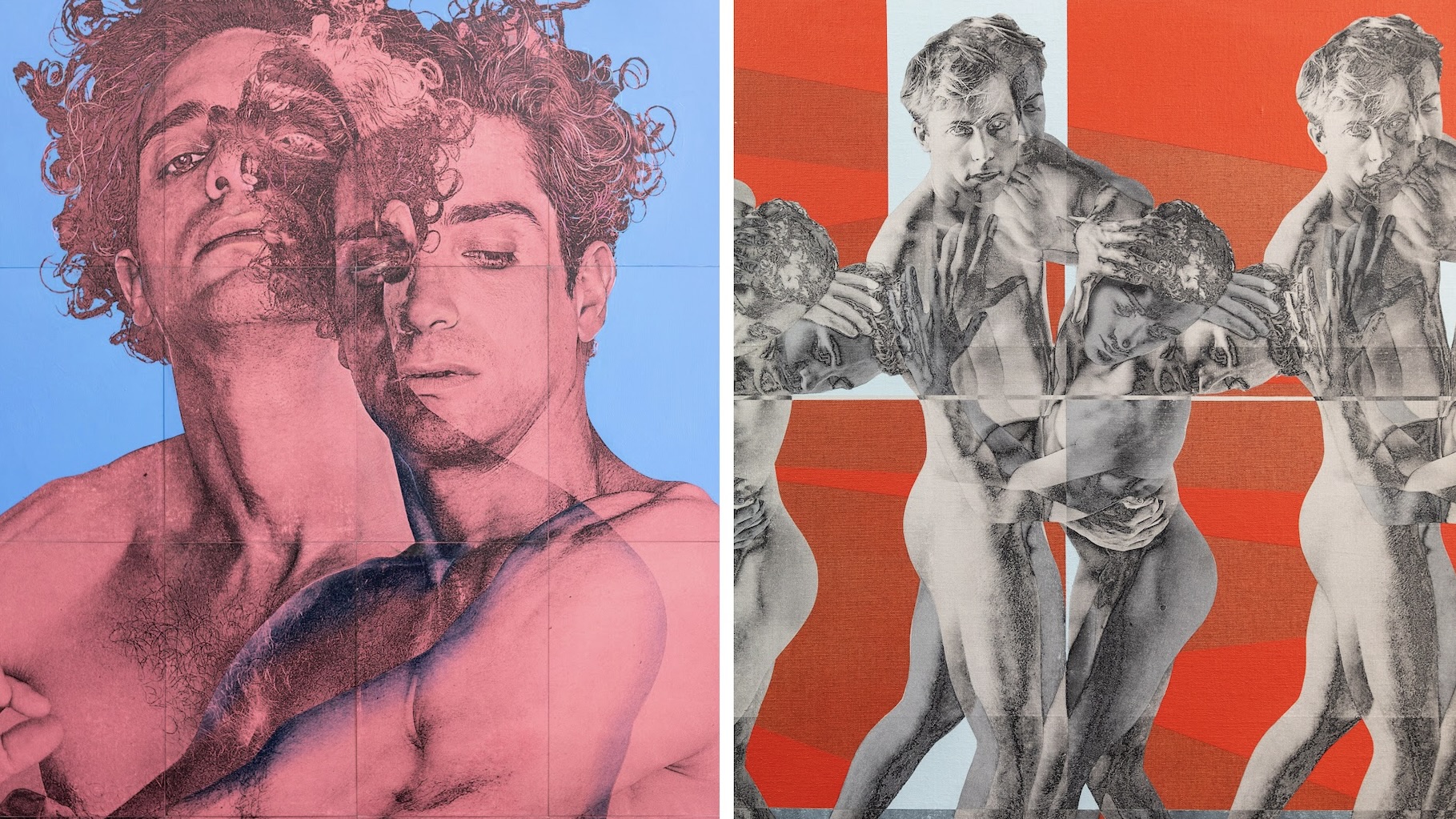Madonna Sebastian Xxx - Rad Husak explores the male form in new exhibit, Duality - Attitude