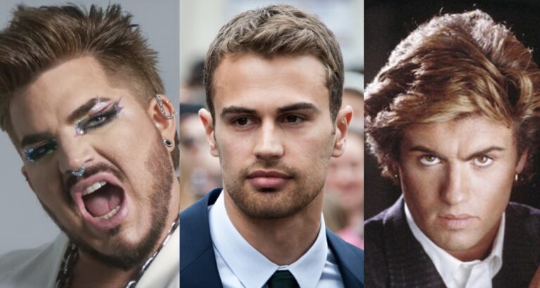 Adam Lambert, Theo James, George Michael