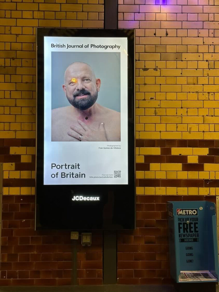 Francisco's portrait as displayed in Leicester