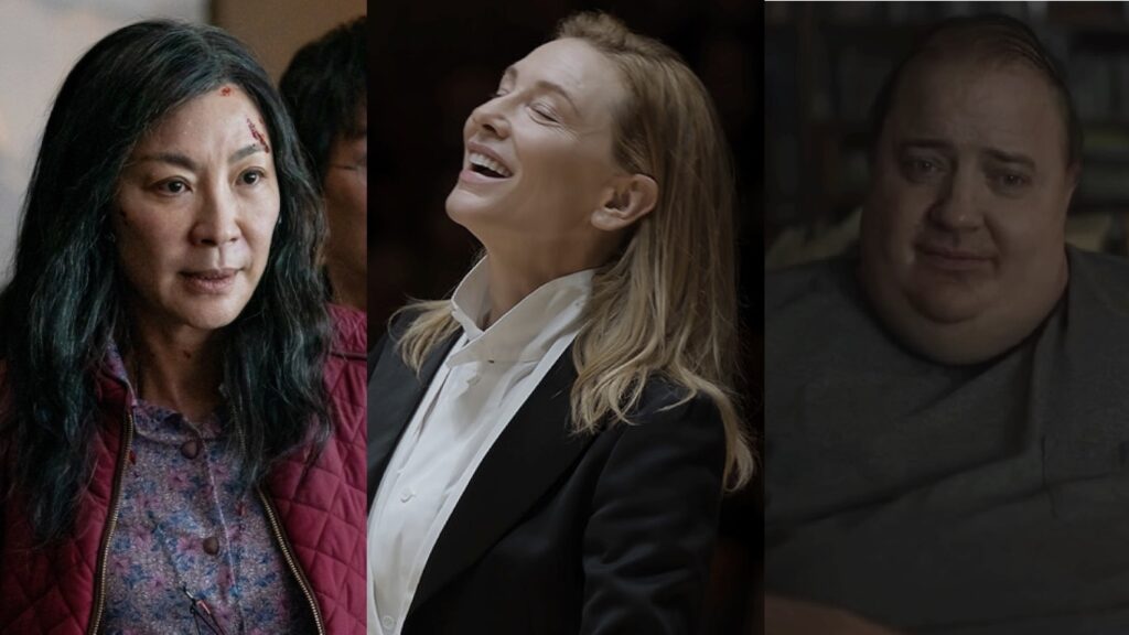 Michelle Yeoh, Cate Blanchett, and Brendan Fraser have all been recognised in the 2023 Academy Awatd nominations.