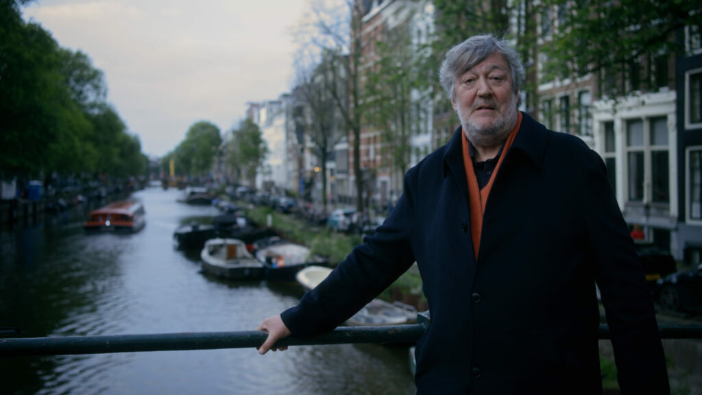 Stephen Fry in Amsterdam