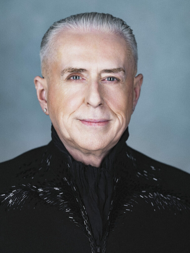 Holly Johnson in the PRIDE 50 photography exhibition (Image: Thomas Knights)