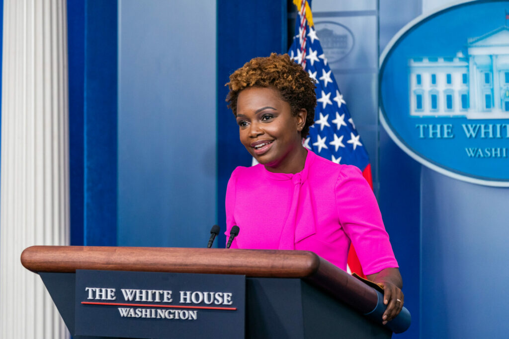 Press Secretary Karine Jean-Pierre