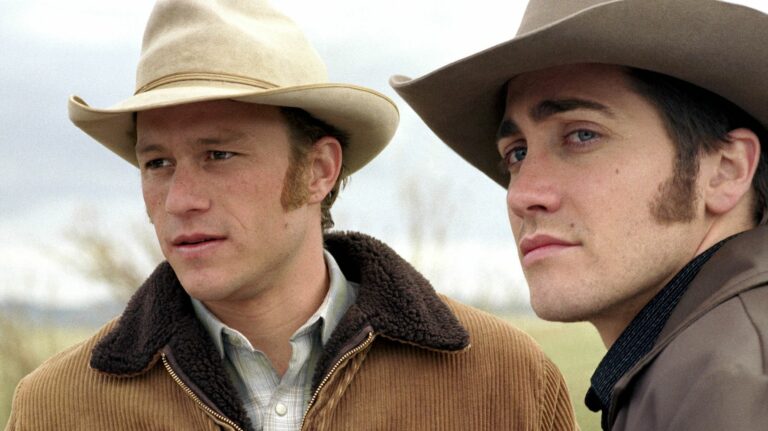 Heath Ledger and Jake Gyllenhaal in Brokeback Mountain (Image: Focus Features)