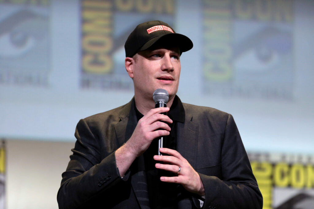 Kevin Feige speaking at the 2016 San Diego Comic Con