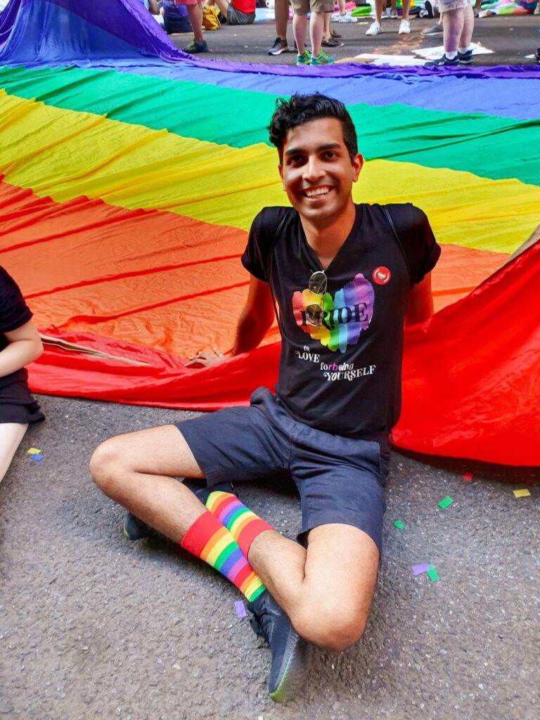 Rakshet Sachdev at Pride