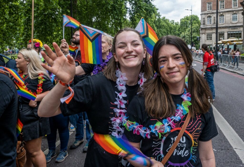 RX members of staff at Pride