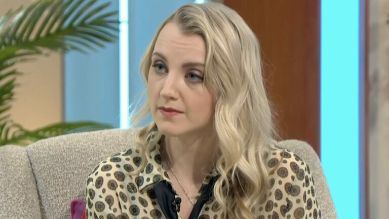 Evanna Lynch on ITV"s Lorraine in 2022