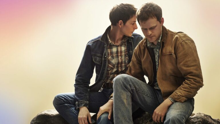 Mike Faist and Lucas Hedges in the West End adaptation of Brokeback Mountain