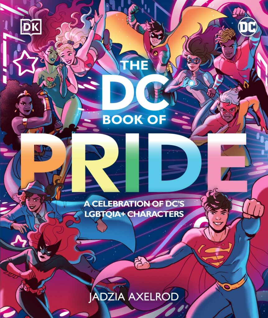 The DC Book of Pride cover by Paulina Ganucheau