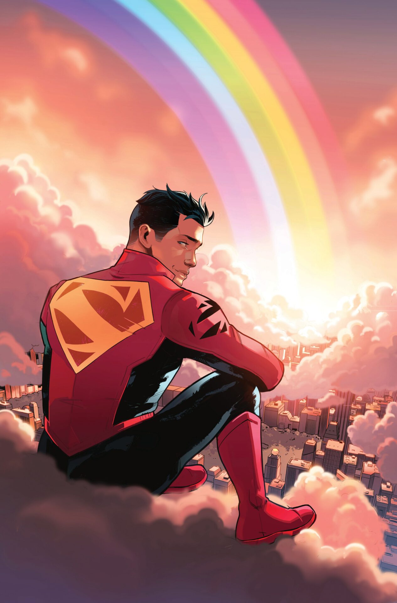 Pride cover for Adventures of Superman: Jon Kent #4