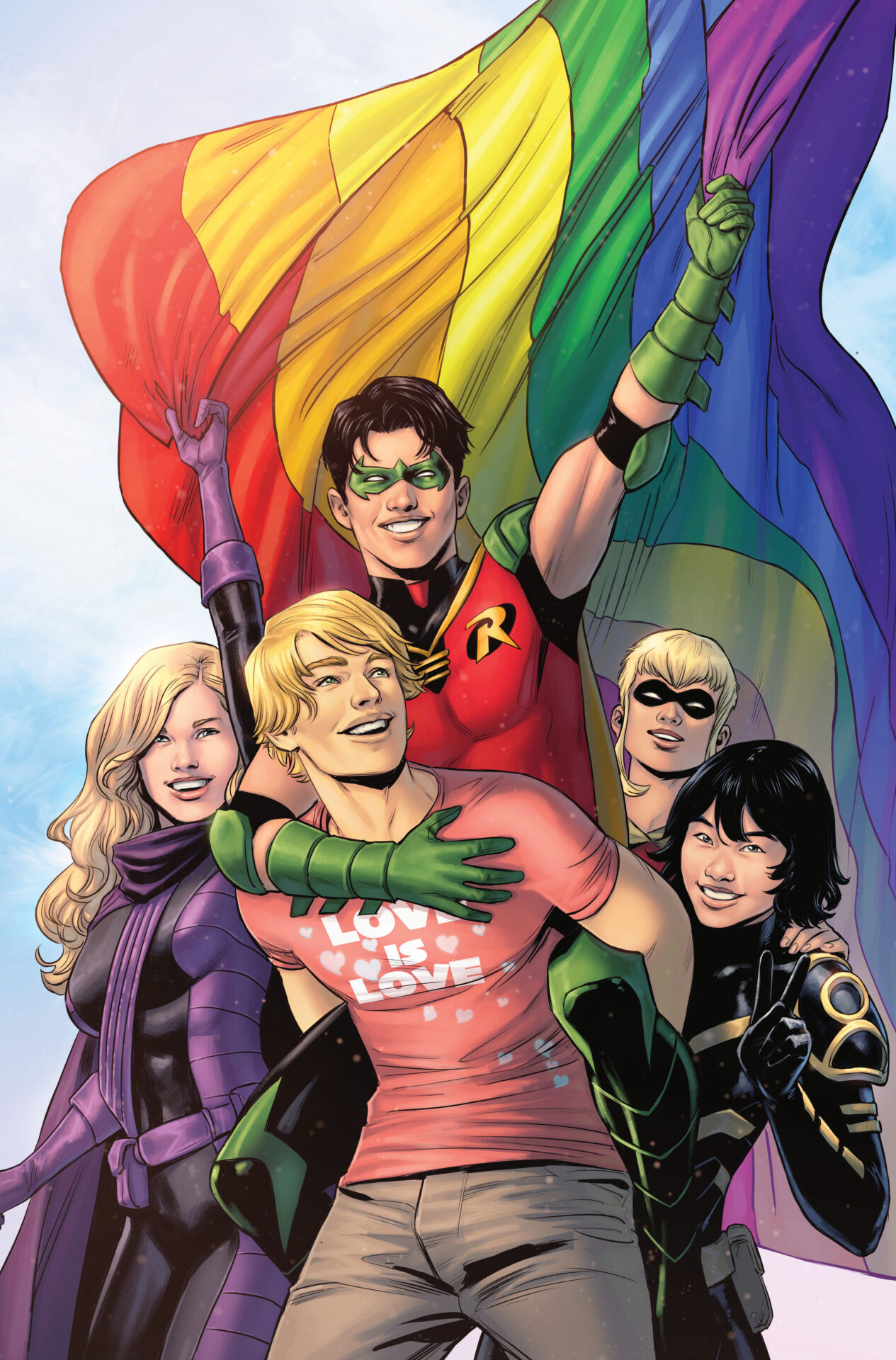 Pride cover for Tim Drake: Robin #10