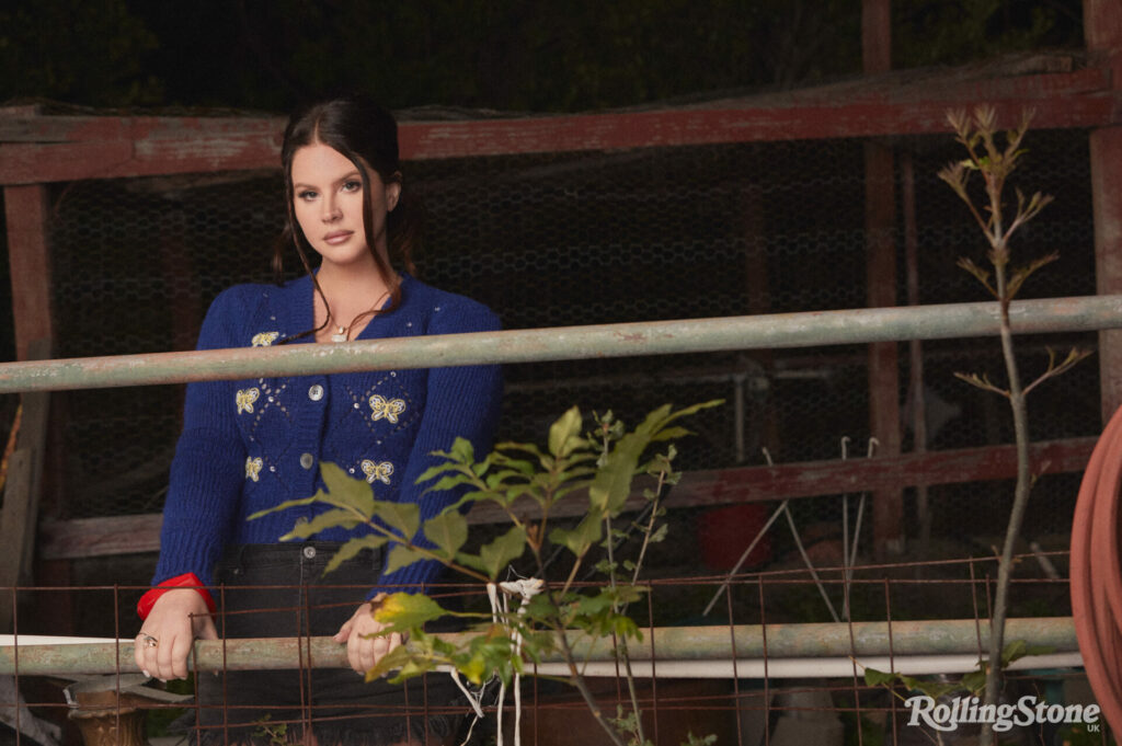 Lana Del Rey in her photoshoot for Rolling Stone UK