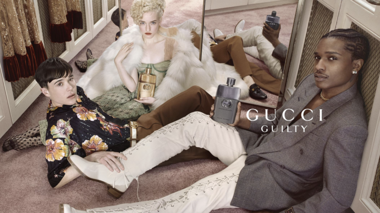 the stars of the new Gucci Guilty campaign