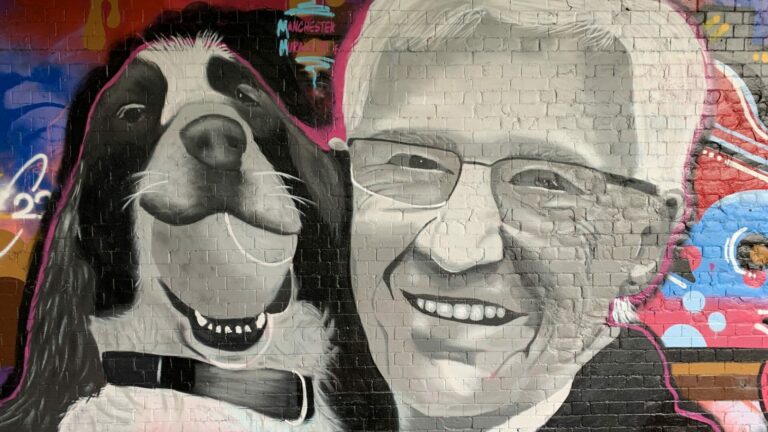 Paul O'Grady mural