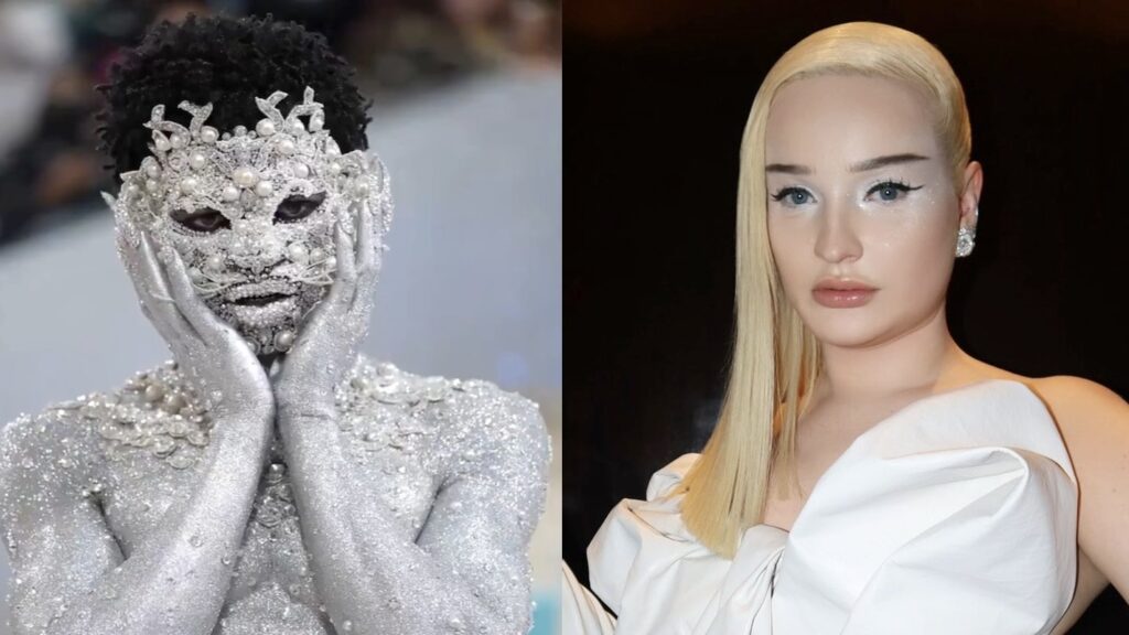 Lil Nas X and Kim Petras at the 2023 Met Gala