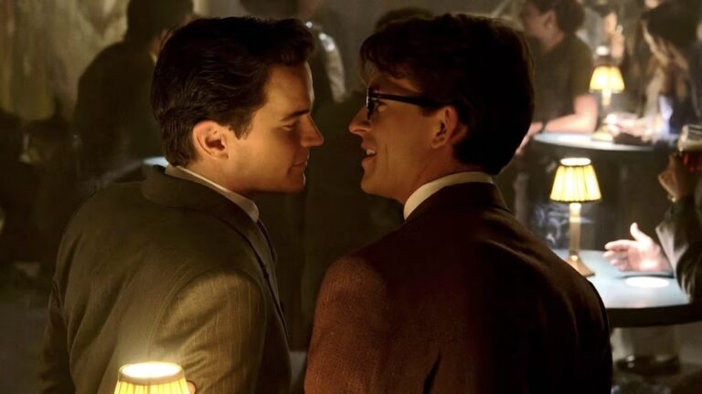 Matt Bomer and Jonathan Bailey in Fellow Travelers