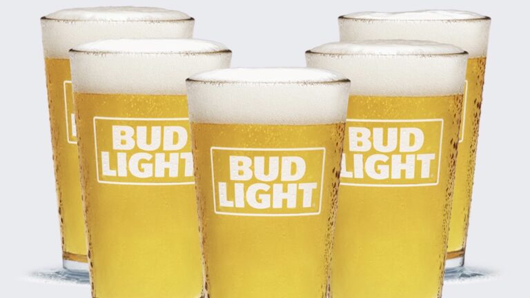 Bud Light glasses