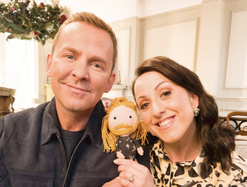 Scott Mills and Natalie Cassidy