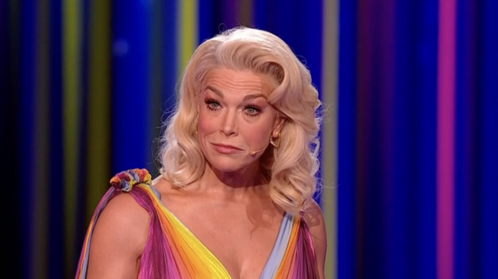 Hannah Waddingham at Eurovision