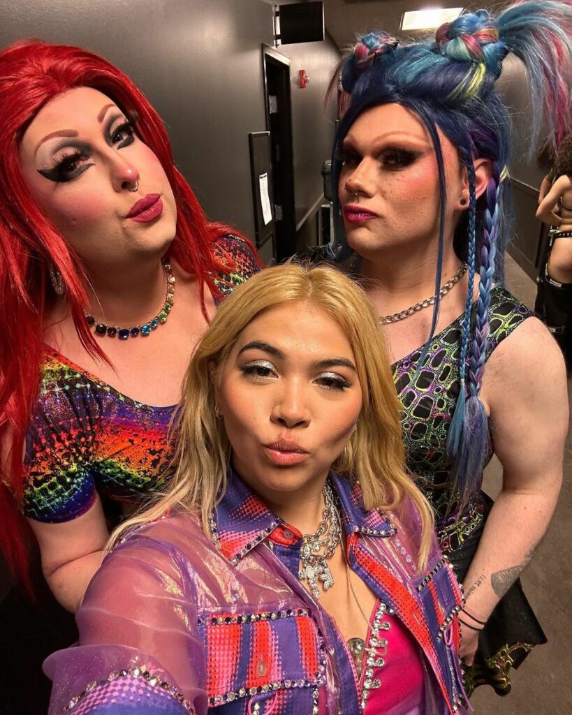 Ivy St James, LiberTea, and Hayley Kiyoko.