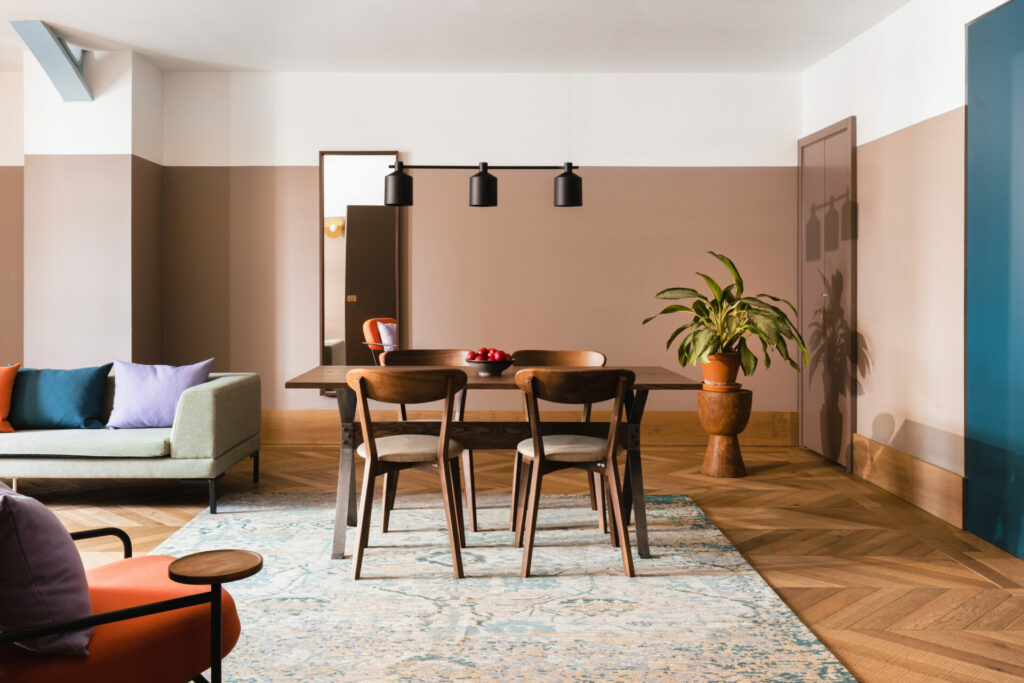 Scandi-inspired furniture fills the spacious apartments at the Native Manchester