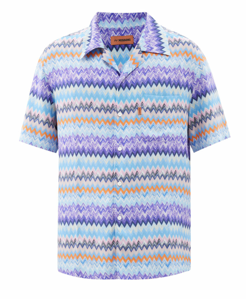 Mission x MATCHES zigzag shirt