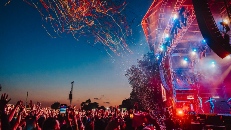 Years & Years performing at Mighty Hoopla 2023 (Image: Sarah Louise Bennett)