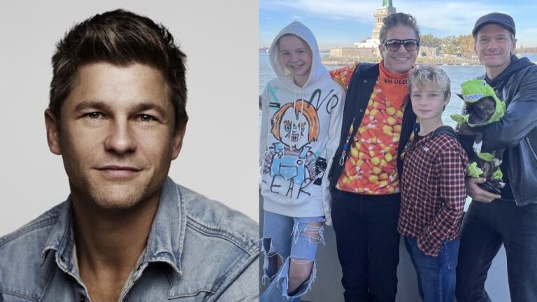 David Burtka and his family