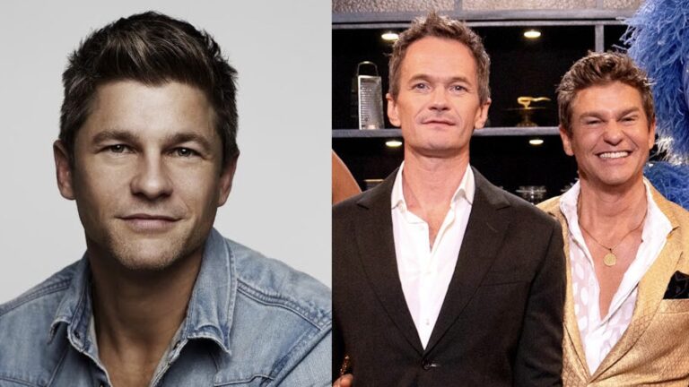 David Burtka and David with his husband, Neil Patrick Harris