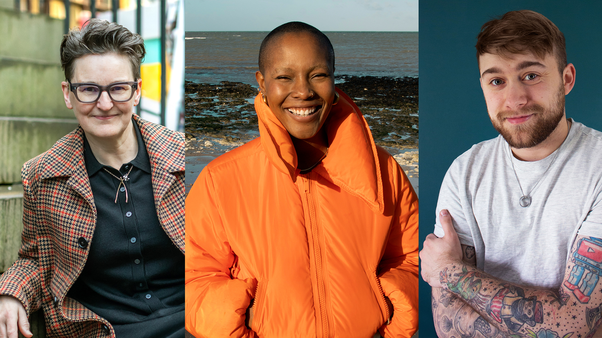 Mary Paulson, Liv Little and Alex Bertie are among the authors involved in Audible's new campaign (Images: Chris Scott/Provided)