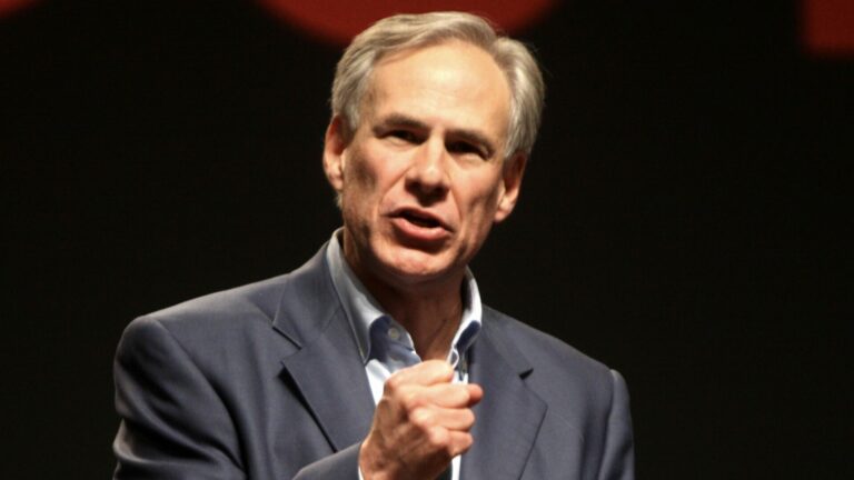 Texas Governor Greg Abbott.