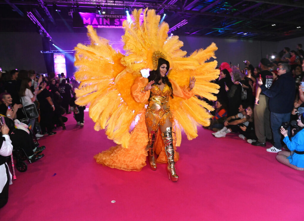 Corazon attends RuPaul's DragCon UK 2023